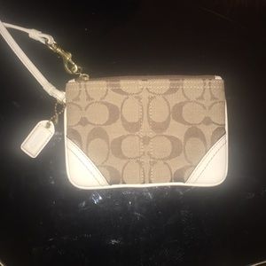 Authentic Coach wristlet!